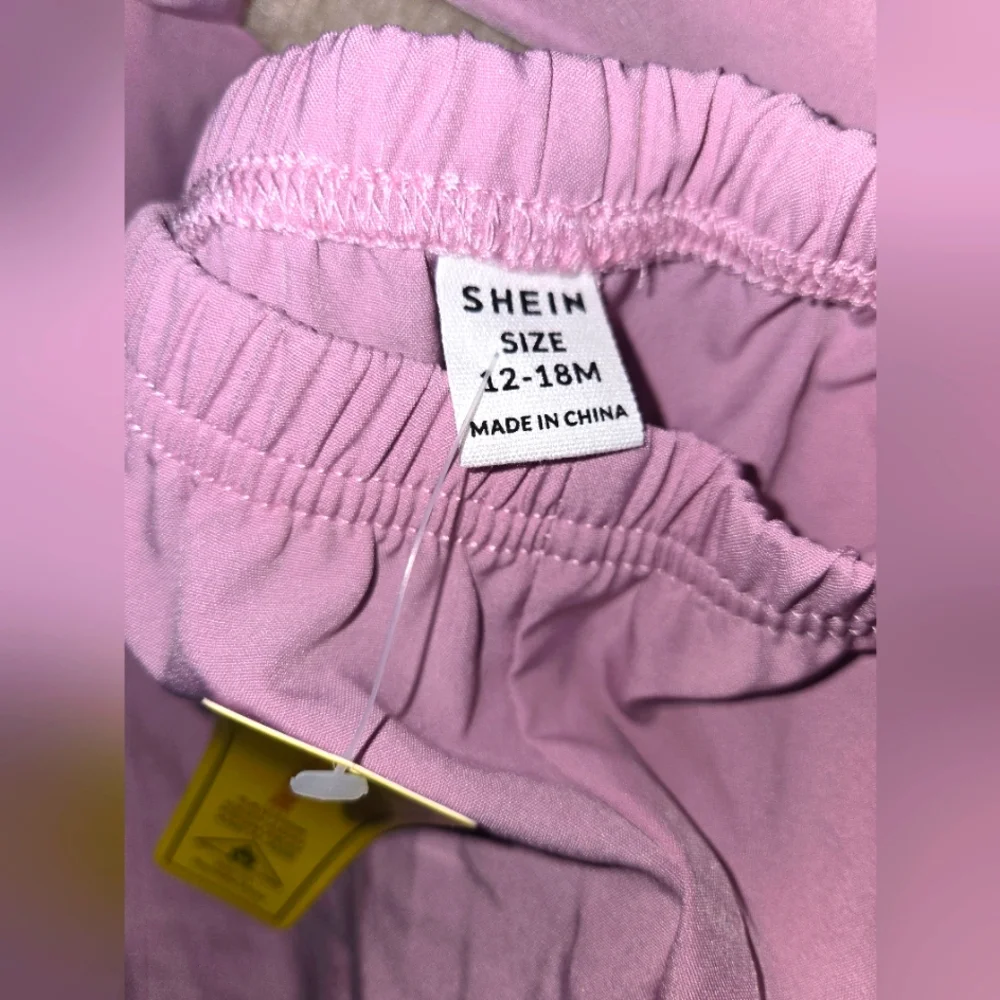 SHEIN Girl's 12-18M Heart Button Blazer and Pants Set NEW